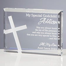 Personalized Religious Gifts - Godchild Keepsake - 10680