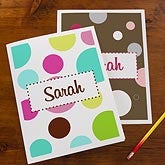 Personalized Folders for Girls - On The Go - 10708