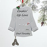 Personalized Chef Christmas Ornaments - 10746