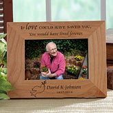 Personalized Memorial Picture Frame - Forever Loved - 10778