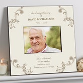 Personalized 5x7 Memorial Picture Frame - In Loving Memory - 10779