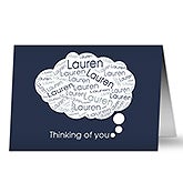 Personalized Greeting Cards - You Are On My Mind - 10789