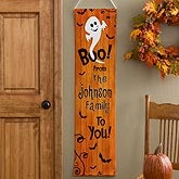 Personalized Halloween Door Banner - Happy Halloween - 10816