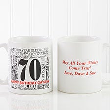 Personalized Birthday Coffee Mug - Another Year Has Gone By - 10835