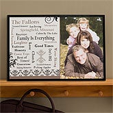 Personalized Photo Canvas Art - Our Family - 10885