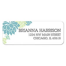 Personalized Return Address Labels - Floral - 10919