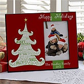 Personalized Christmas Picture Frames - Christmas Tree - 10962