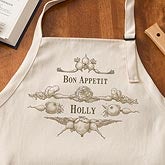 Personalized Kitchen Apron - Bon Appetit - 10966