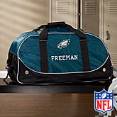 Personalized Philadelphia Eagles Rolling Duffel Bags - 11121