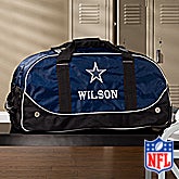 Personalized Dallas Cowboys Rolling Duffel Bags - 11123