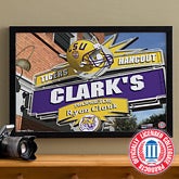 LSU Tigers Collegiate Collegiate Football Personalized Pub Sign Canvas - 11183