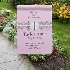 Personalized Garden Flags - First Communion - 11253