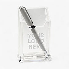 Business Logo Personalized Pen  Pencil Holder - 11280
