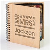 Personalized Wedding Photo Album - Mr & Mrs - 11332