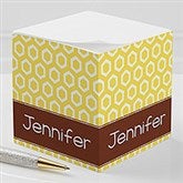 Personalized Sticky Note Cubes - Her Design - 11349