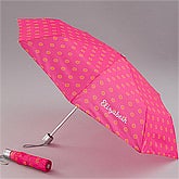 Personalized Pink Umbrella for Her  - 11398