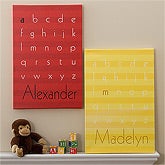 Personalized Kids Artwork - Alphabet Name - 11435