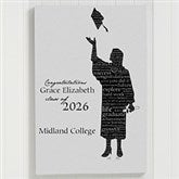 Personalized Graduation Canvas Art - The Graduate - 11451