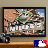 Personalized San Francisco Giants MLB Pub Sign Canvas Print - 11485