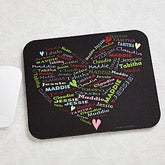 Personalized Mouse Pads - Her Heart Of Love - 11489