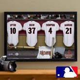Personalized Arizona Diamondbacks MLB Baseball Locker Room Canvas - 11553
