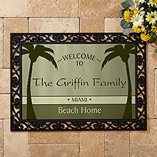 Personalized Retirement Doormat - Were Retired - 11558