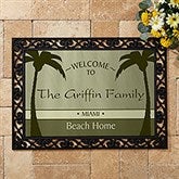 Personalized Retirement Doormat - We're Retired - 11558