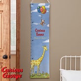Personalized Growth Chart - Curious George - 11587