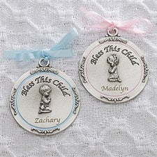 Personalized Crib Medallions - Bless This Child - 11607