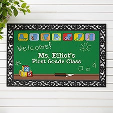 Personalized Teachers Classroom Doormat - Little Learners - 11608