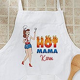 Personalized Apron - Hot Mama - 11635