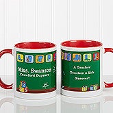 Personalized Teacher Coffee Mug - Little Learners - 11639