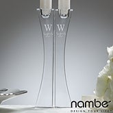 Personalized Crystal Candlesticks by Nambe - 11651