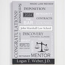 Personalized Lawyer Art - Custom Word Art - 11669