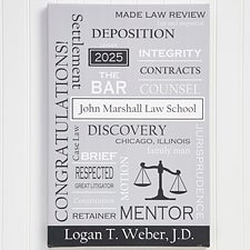 Personalized Lawyer Art - Custom Word Art - 11669