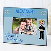 Personalized Wedding Picture Frames - Ring Bearer - 11678