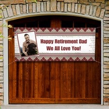 Personalized Retirement Party Banner - Happy Retirement - 11714