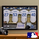 Personalized Kansas City Royals MLB Baseball Locker Room Canvas - 11737