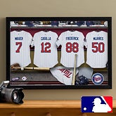 Personalized Minnesota Twins MLB Baseball Locker Room Canvas - 11747