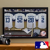 Personalized New York Yankees MLB Baseball Locker Room Canvas - 11749