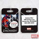 Personalized Spiderman Luggage Tags - 11770