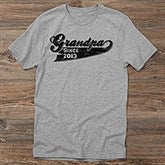 Personalized Grandpa Shirts & Apparel - Grandpa Since - 11796
