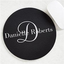 Personalized Mouse Pads - Classic Monogram - 11822