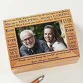 Personalized Photo Keepsake Box - Definition of Dad - 11920