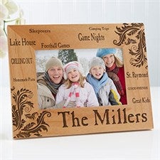 Personalized Family Picture Frames - Family Pride - 11961