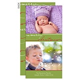 Personalized Photo Christmas Postcards - Merry Christmas - 11992