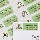 Family Return Address Label - Life Together Monogram - 12035
