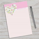 Personalized Notepads for Mom - Her Heart of Love - 12209