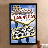 Personalized Canvas Wall Art - Welcome To Las Vegas - 12217