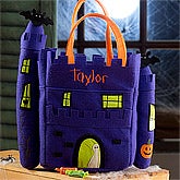Personalized Halloween Trick or Treat Bags - Haunted Castle - 12241